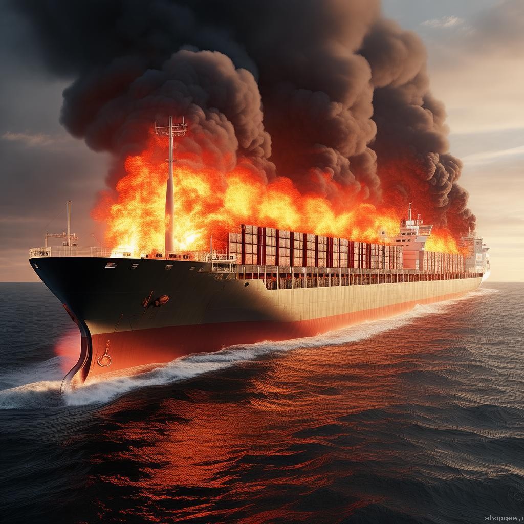 载3000辆汽车轮船太平洋起火事件解析